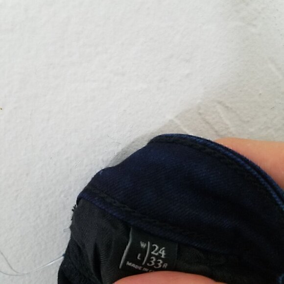 NEW Abercrombie & Fitch Signature Collection Stretch Jeans Blue Size 24 - Picture 6 of 7